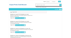 Desktop Screenshot of couponpromocodediscount.com